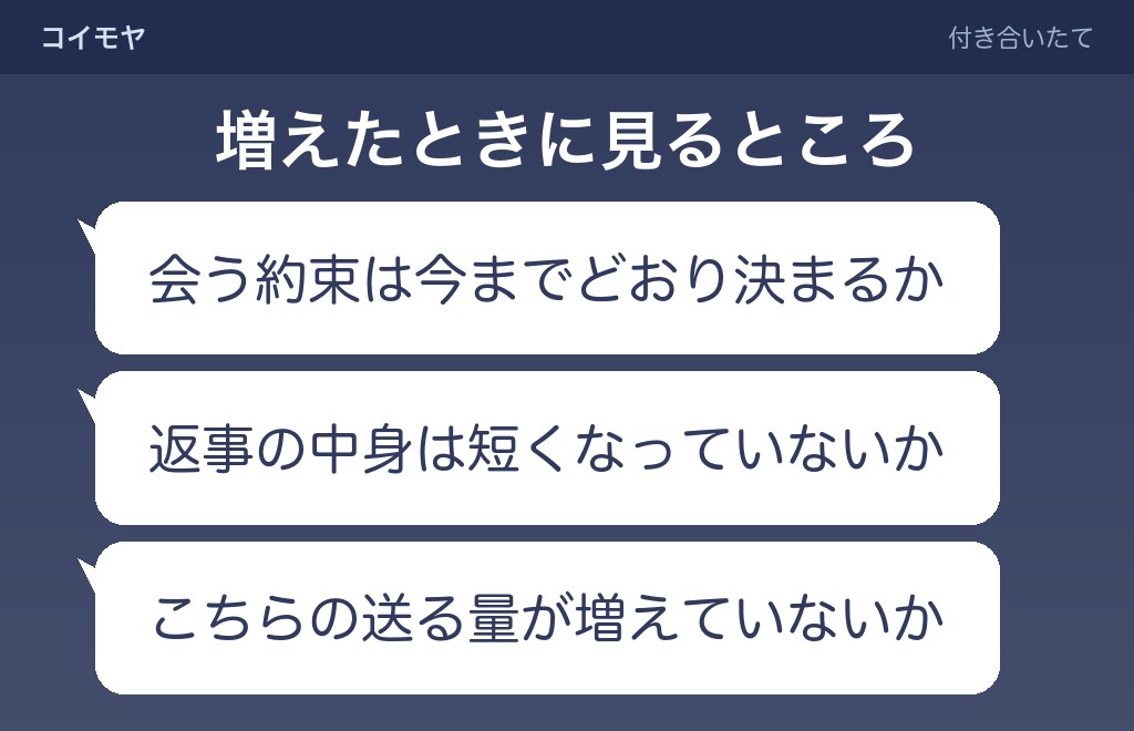 付き合いたてで既読無視が急に増えたときの見方