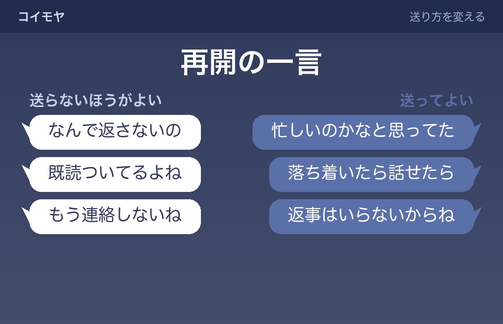 ほっとく間にしないほうがよいことと、連絡が来たときの返し方