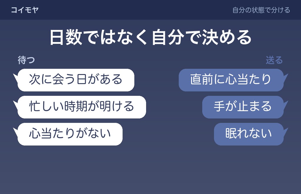 LINEの返信が遅い女性を何日待つかの決め方