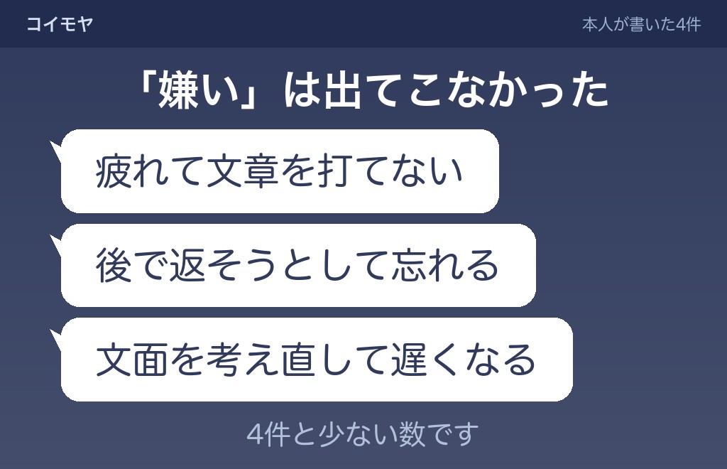 女性が自分の言葉で書いていた、LINEを返信しない理由