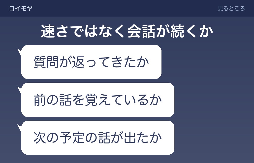 追いラインへの反応から脈ありを見るときの注意点