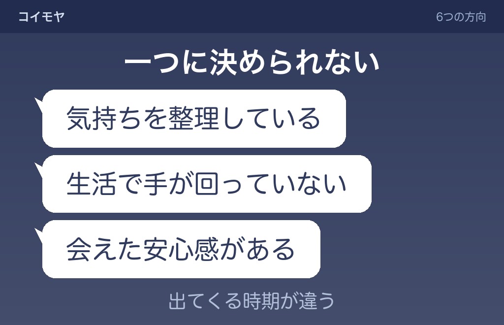 2回目デート後に連絡が減る男性心理は6つに分かれる