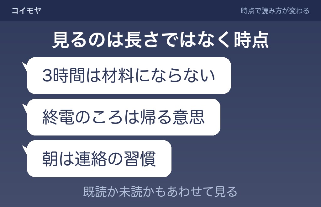 飲み会の最中に連絡がないときと、終わってから連絡がないときの違い