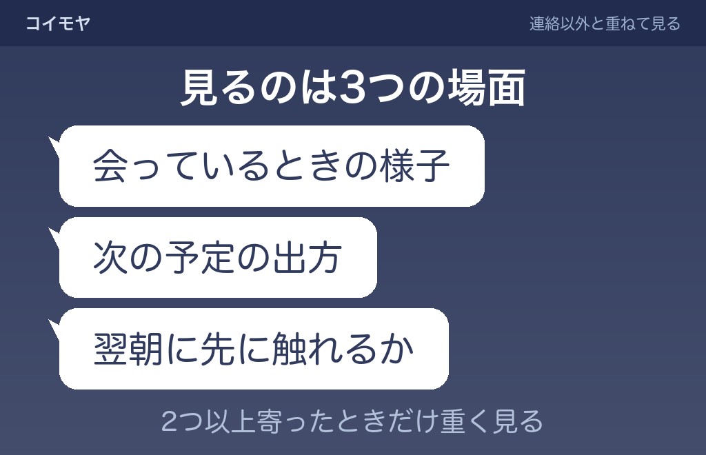 朝まで連絡ないことが続くと冷めるのか