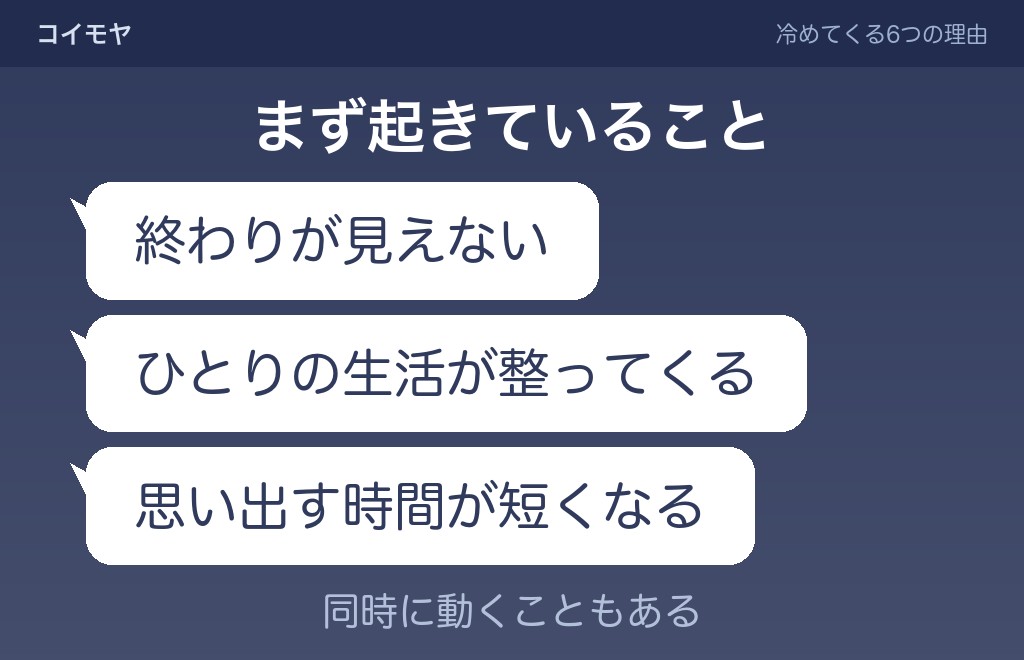 距離を置く待つ側が冷めたのは気持ちを守るために起きる変化