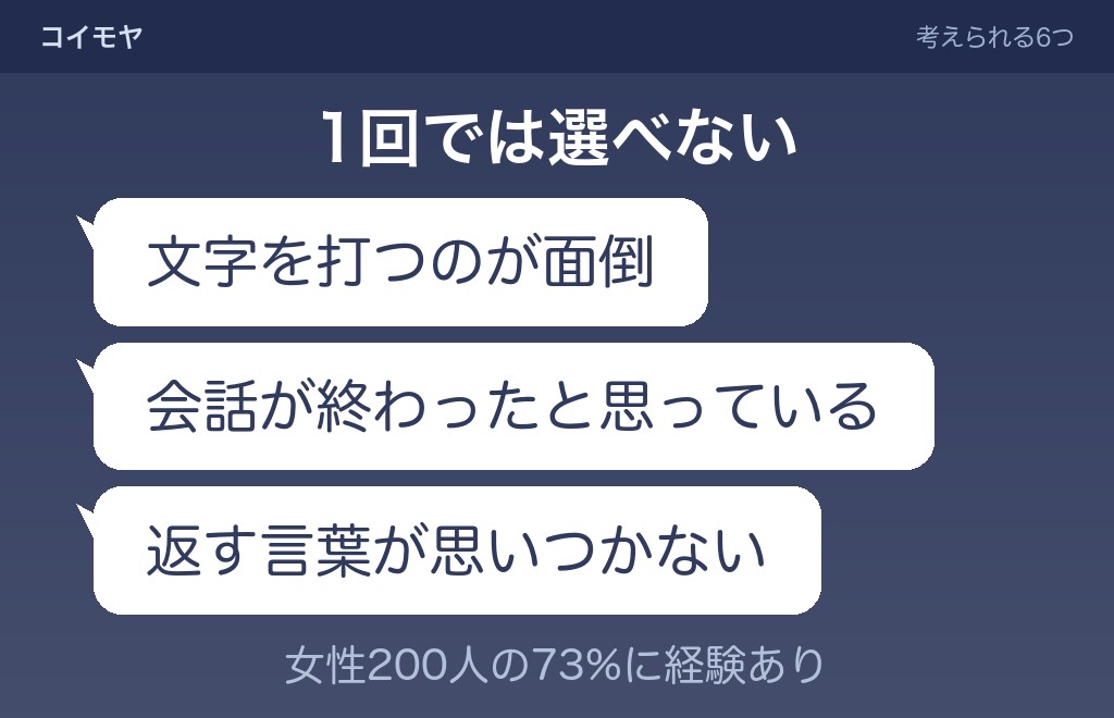 スタンプだけで返信する心理として考えられること